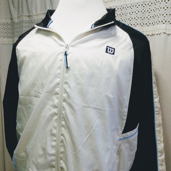 Wilson Other - Vintage Wilson's Windbreaker Jacket Mens M Black W